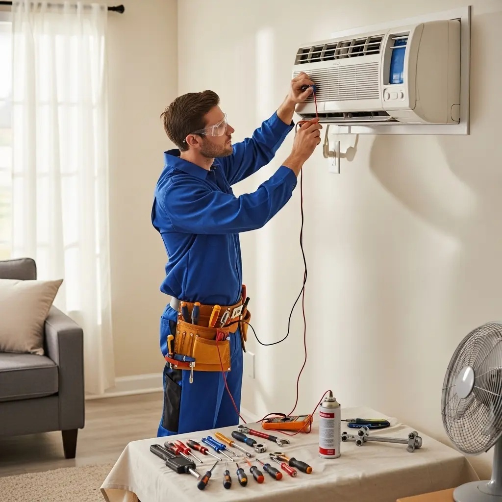 Pursaklar Daylux Daylux klima gaz dolumu ve bakım – Enerji verimliliği artırıldı. - Teknik servis örneği
